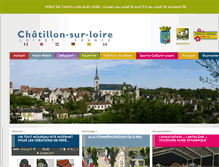Tablet Screenshot of chatillon-sur-loire.com